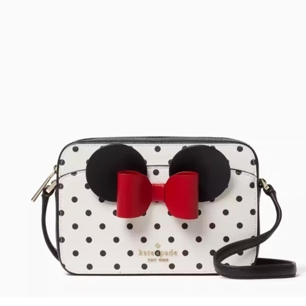 Disney X Kate Spade New York Minnie Mouse Camera Bag BRAND NEW